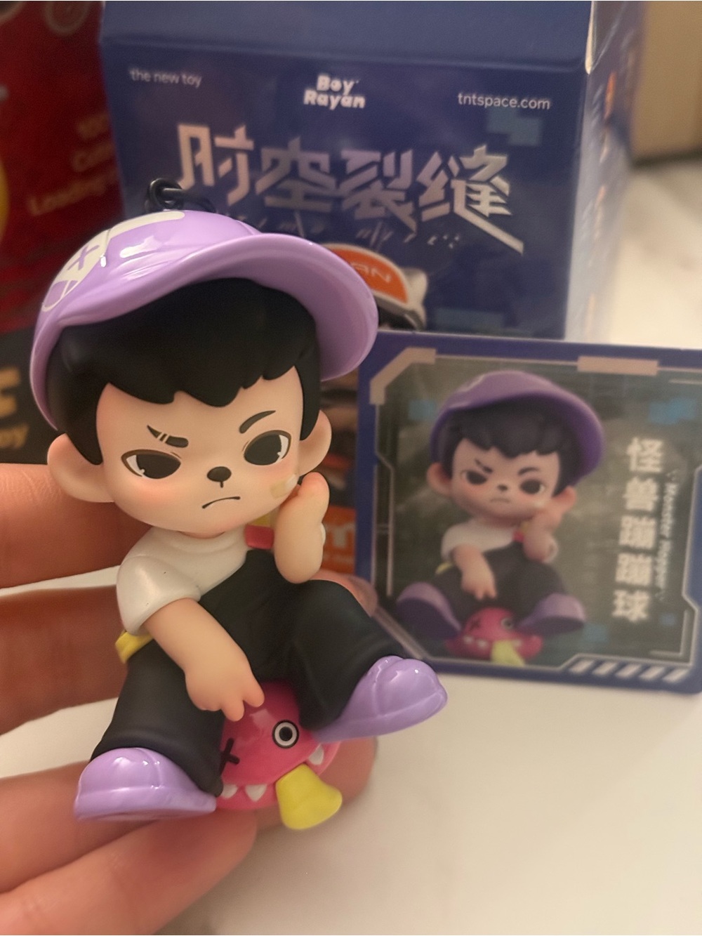 TNT Space Boy Rayan Time Rift mini series Blind Box - Monster Hopper👿